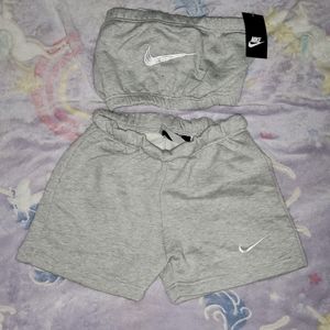 Nike jogger short set